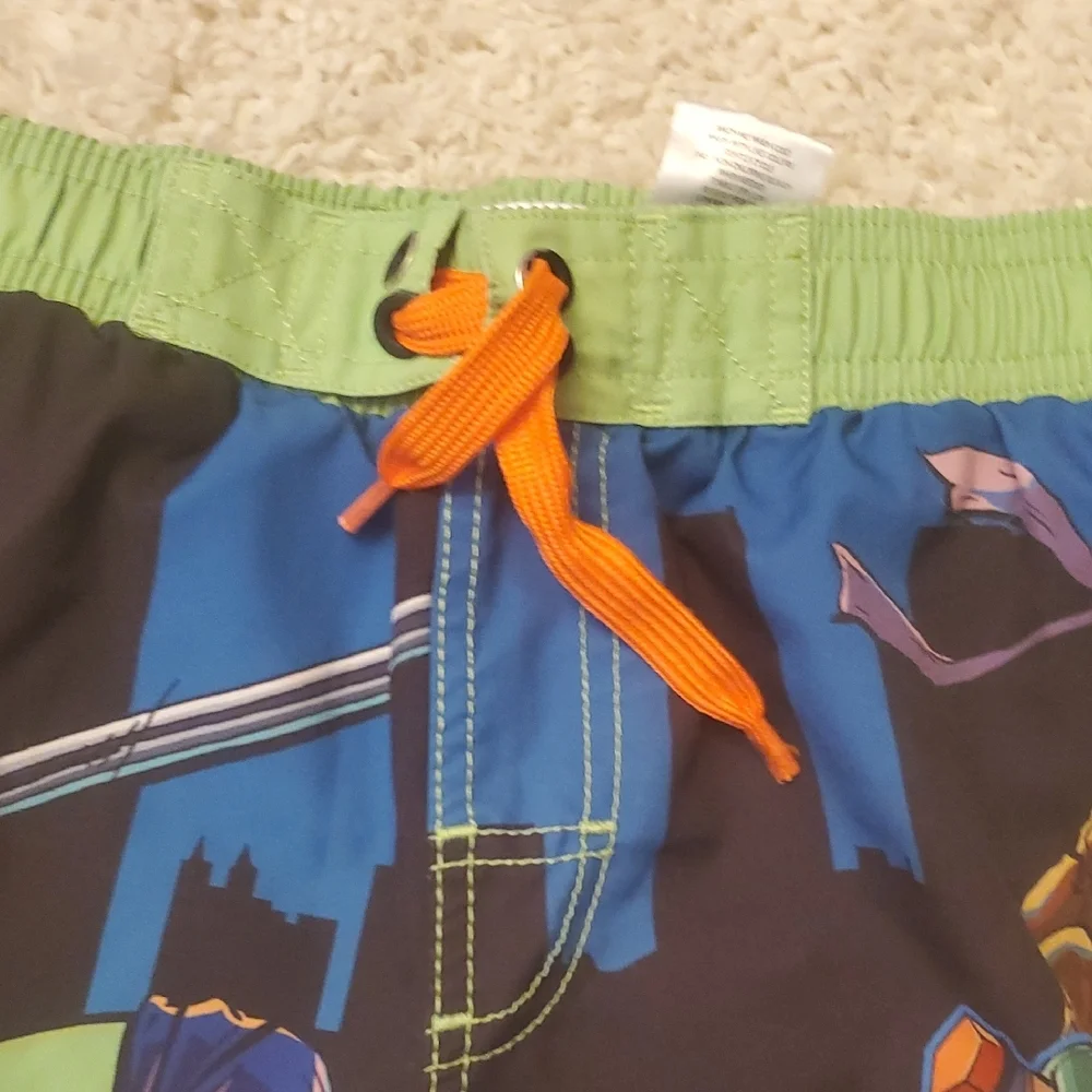 5 For 25$ Teenage Mutant Ninja Turtles Swimming Shorts Youth‎ Size 10/12